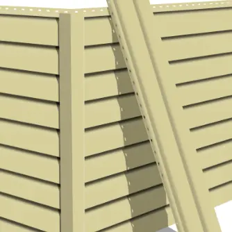 Металлосайдинг «Корабельная доска»