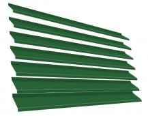 Ламель Жалюзи ЭКО-Z RAL6002 Зеленый лист металлическая