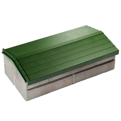 Парапет Бона ХайТек Зеленый посадка на 1 кирпич 200,225,255мм фото 4